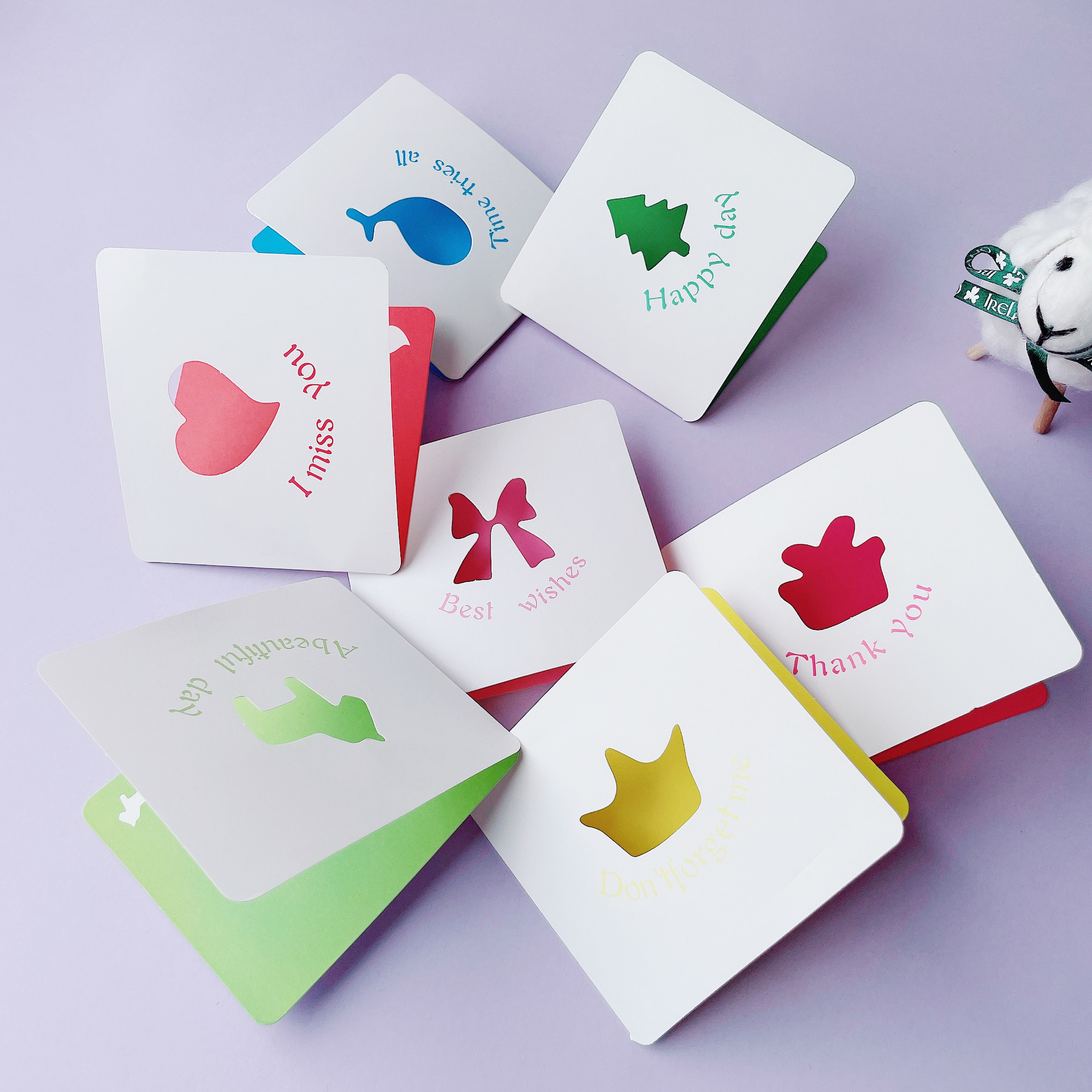 祝福卡片设计图