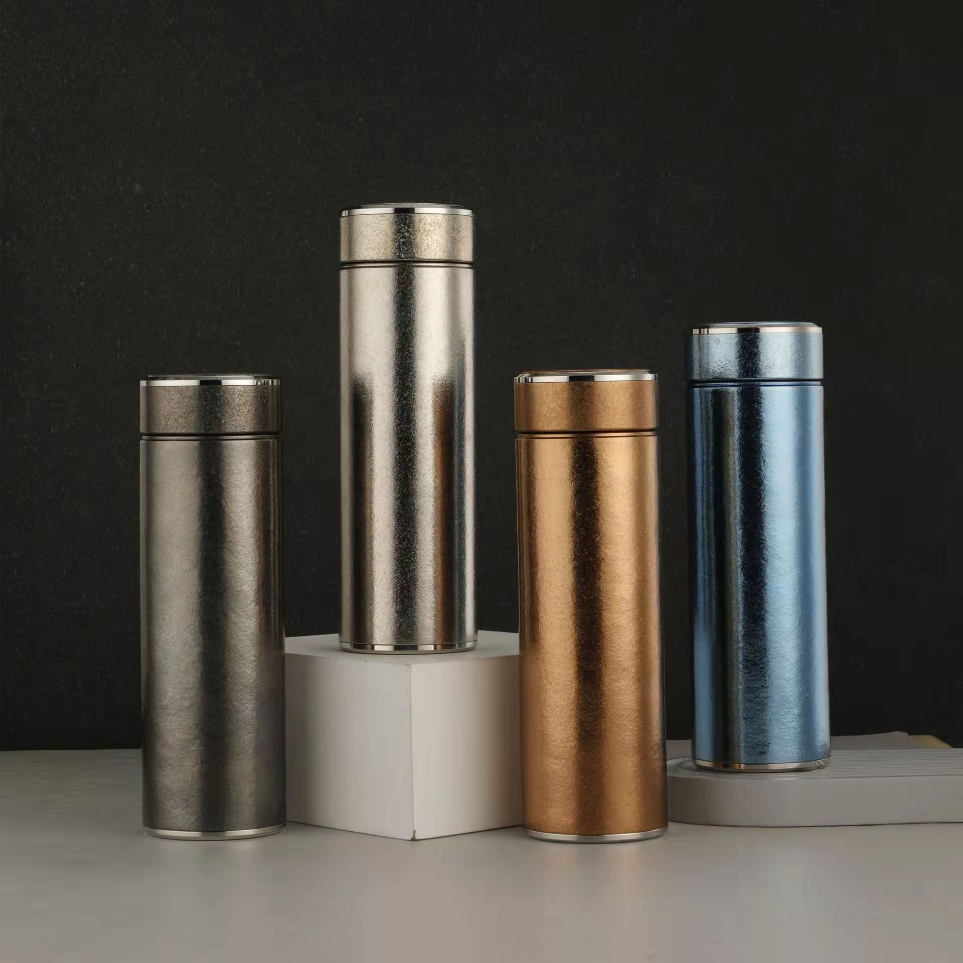 新款钛杯商务办公纯钛保温杯车载便携简约泡茶养生水杯厂家批发