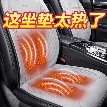 石墨烯汽车用加热坐垫冬季座椅车载电加热垫12v24v冬天保暖座椅垫
