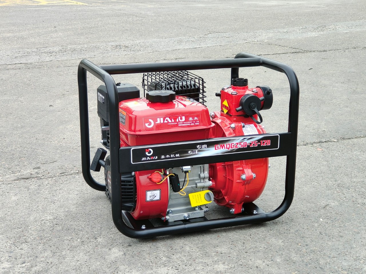 重庆嘉木汽油消防泵抽水机高杨程2寸1.5寸100米扬程