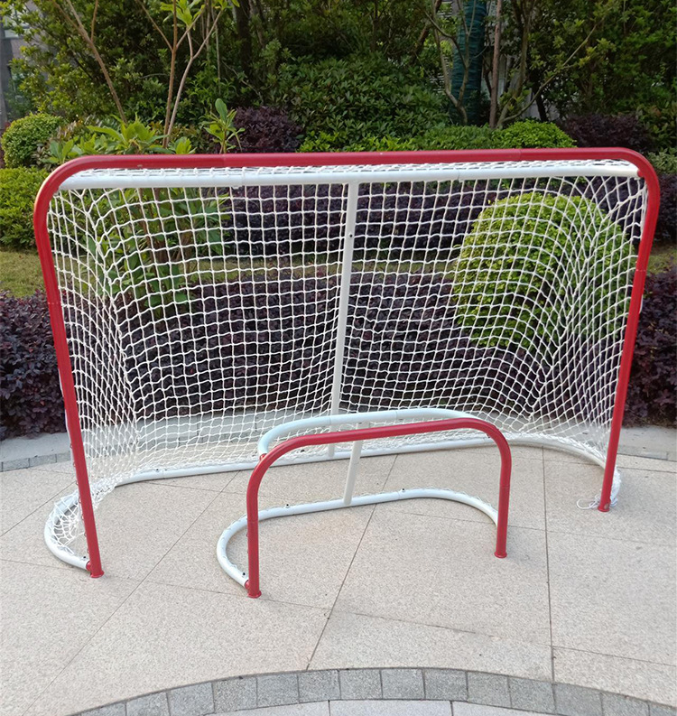 冰球球门轮滑球球门可拆卸便携冰球门家用球门比赛标准冰球门陆地