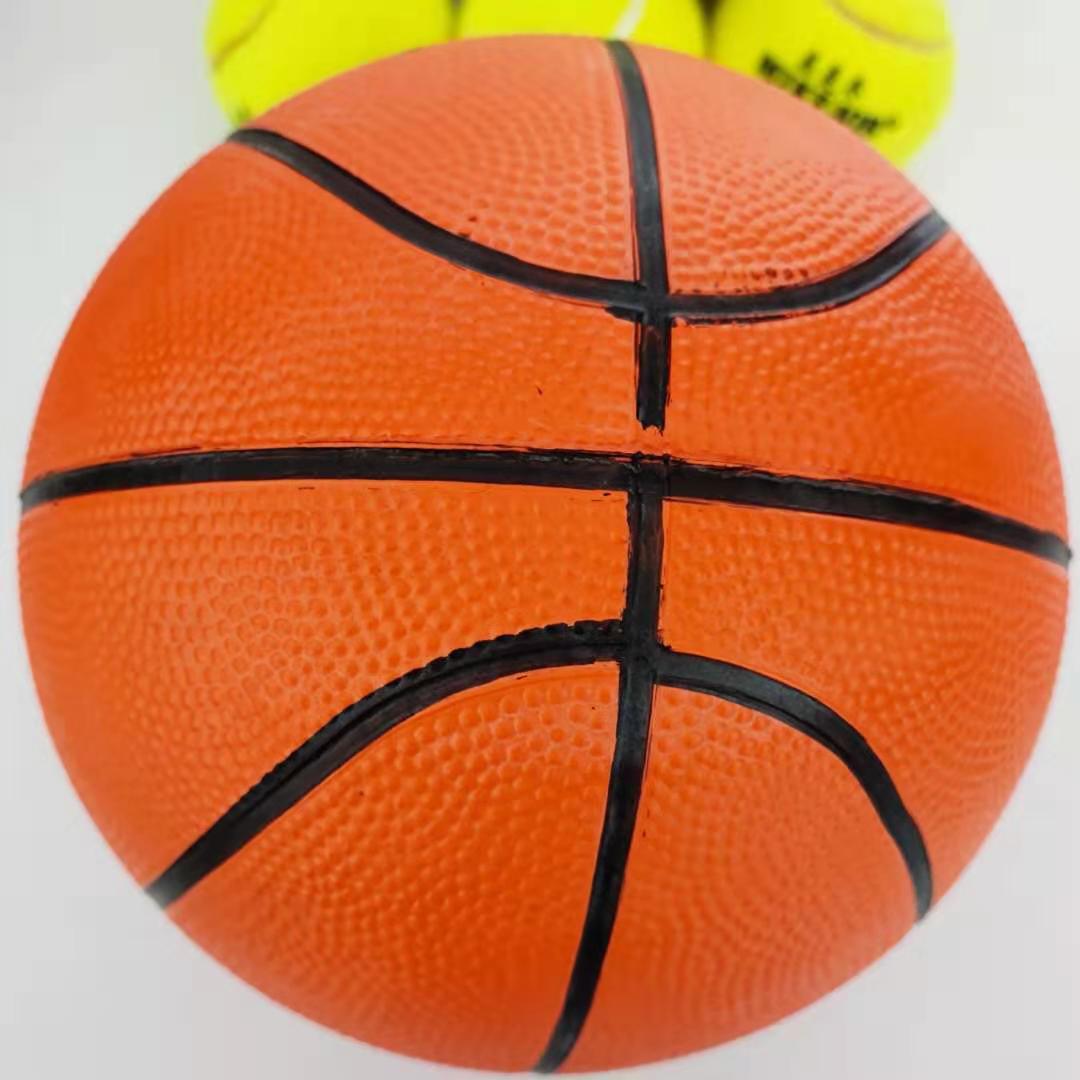 批发3号橡胶篮球单色幼儿园篮球皮球卡通玩具篮球