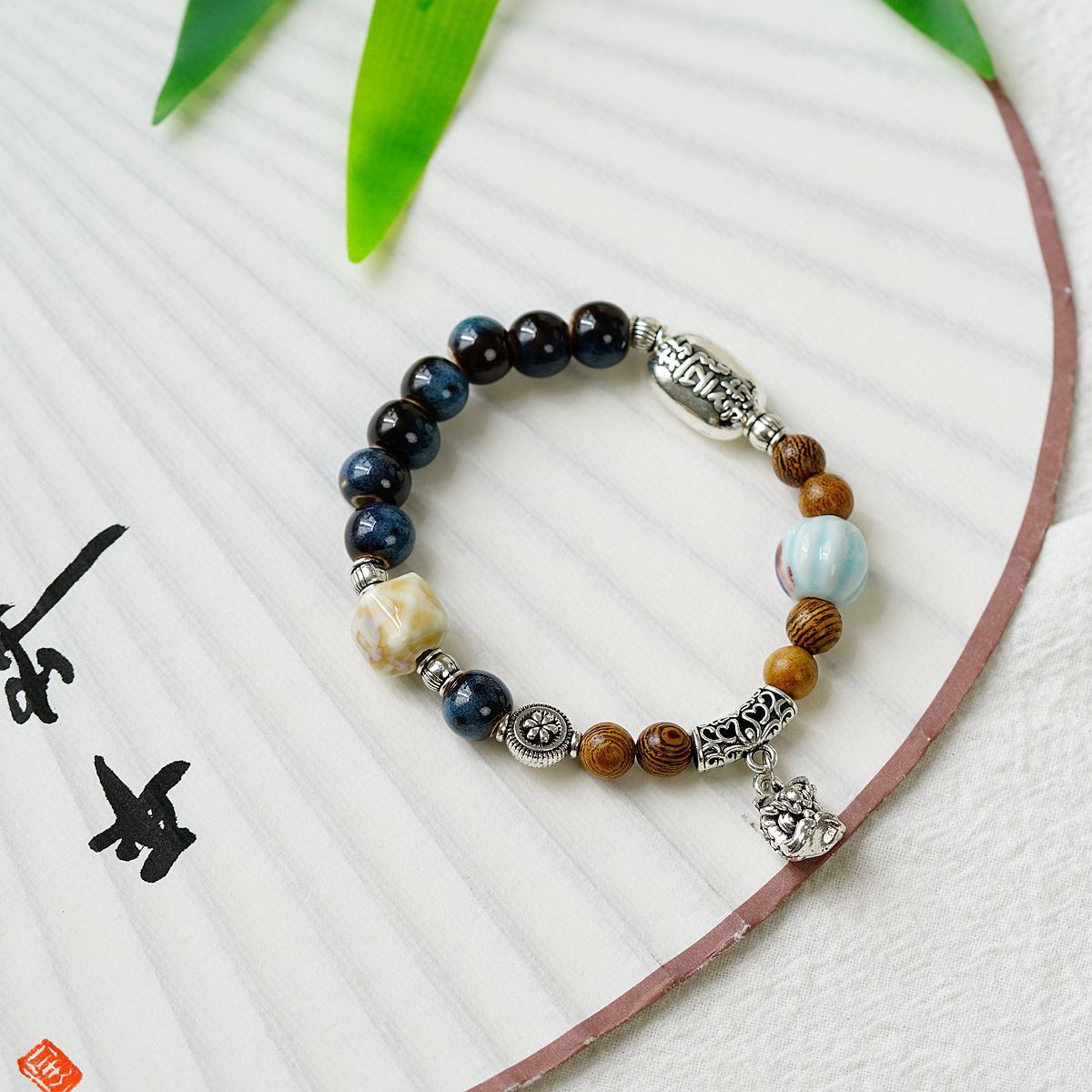 Accessories Strictly Selected Maillard Jingdezhen Ceramic Bracelet Female Gift Student National Style Creative Chinese Style Simple Bracelet