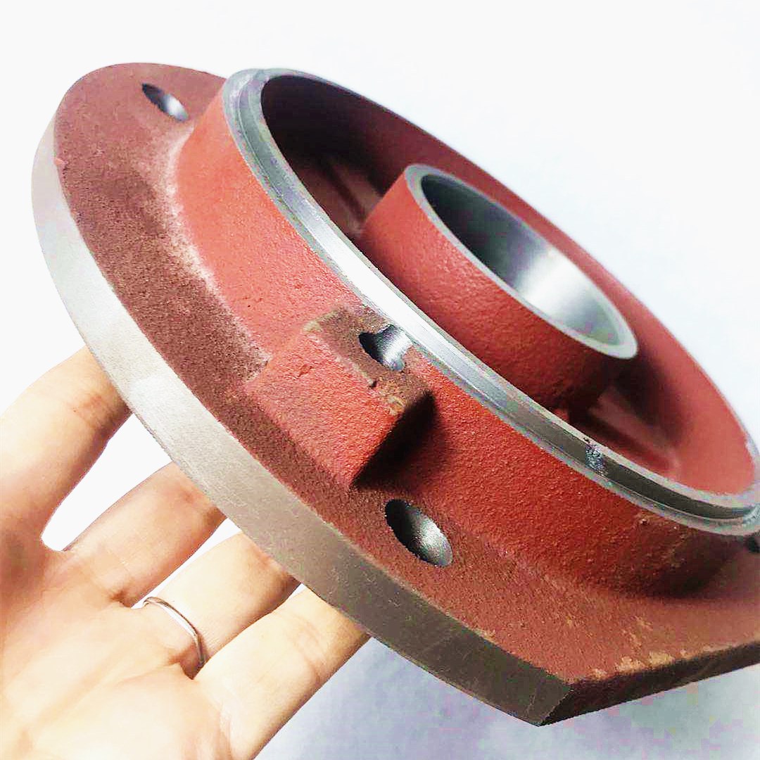 y2电机端盖90 立盖ye2法兰盖1.1kw 1.5kw三相异步电动机铸铁盖