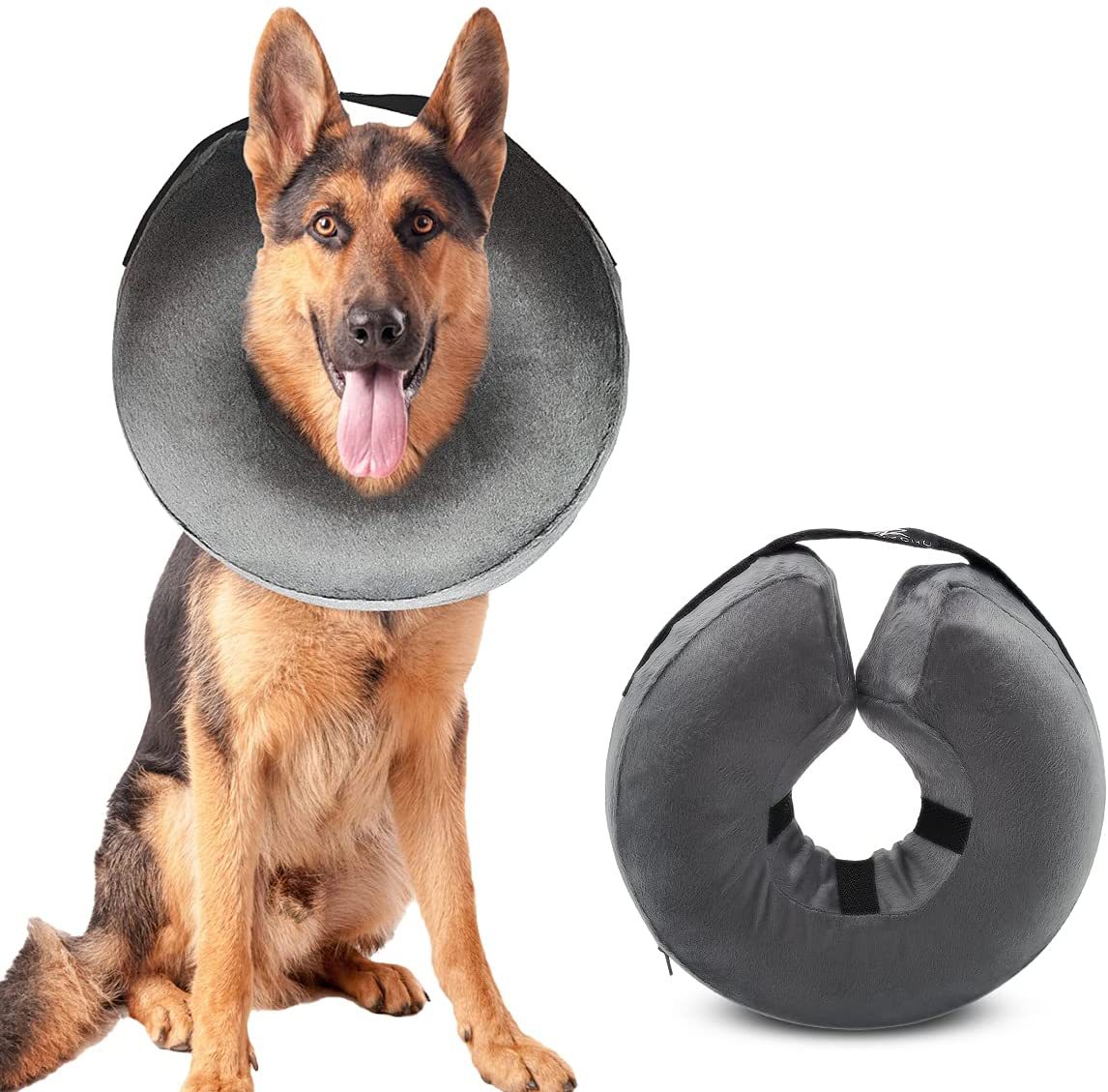 pvc充气宠物脖圈狗脖圈充气狗狗护颈圈充气防添防咬颈圈