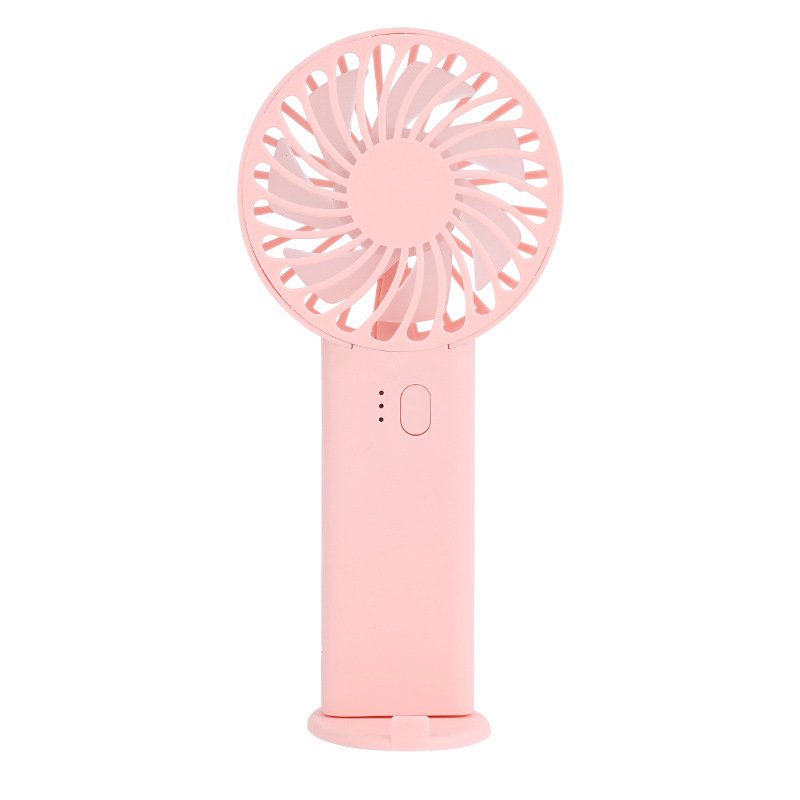 Usb Handheld Mini Little Fan Portable Desktop Portable Mute Rechargeable Printable Logo Gift Cartoon