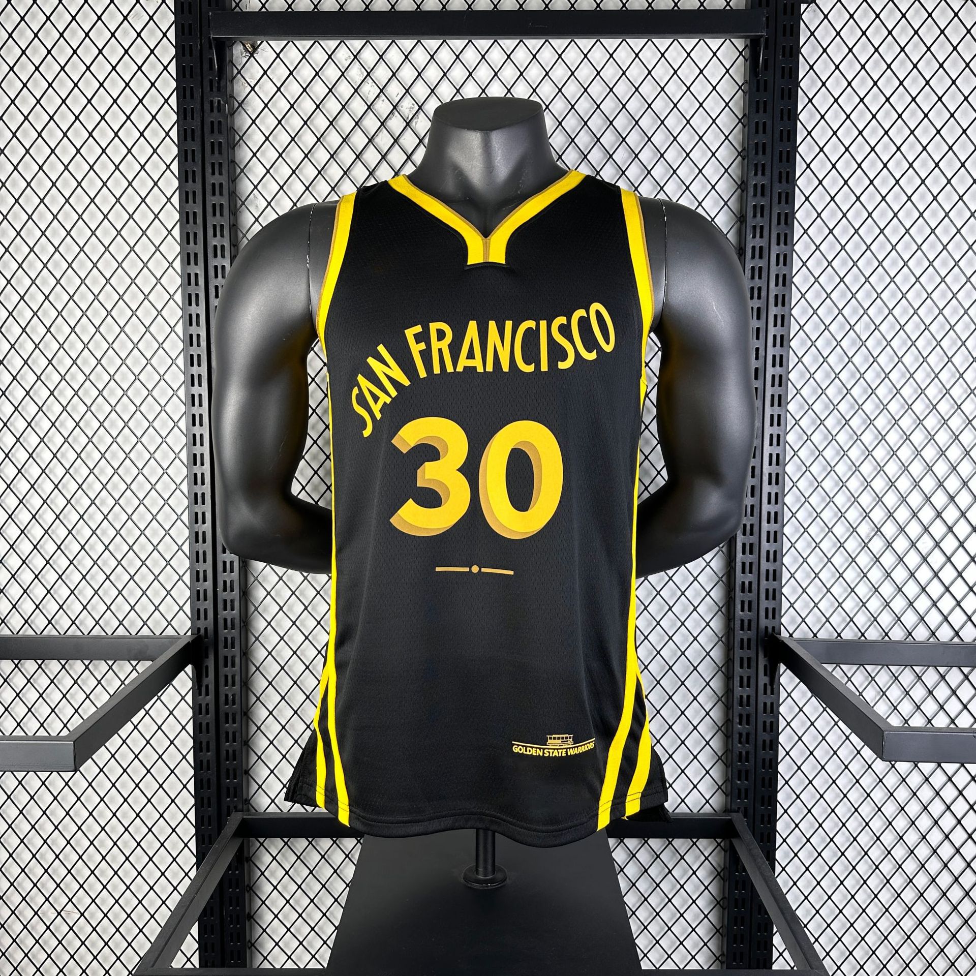 2324金州勇士warriors城市版球衣库里保罗汤普森格林新款球服