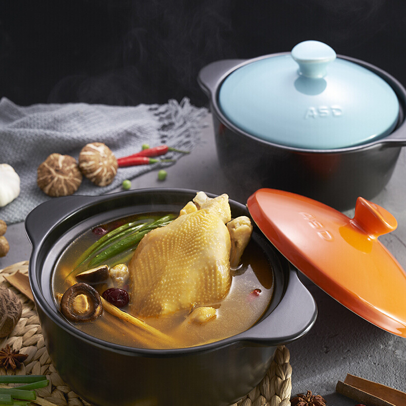 5l炖锅养生煲煲汤砂锅炖汤锅养生rxc25b3wg