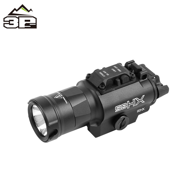 3ps 沃德森led战术手电筒300 xh 35 户外下挂式手电筒跨境 wish