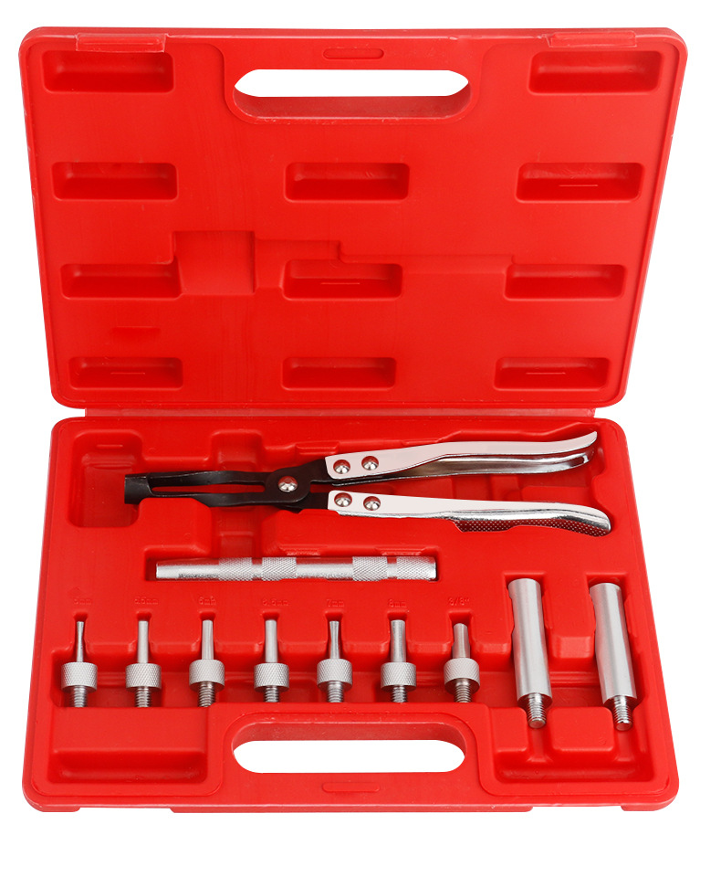 拓驰气门油封拆装组套 汽修专用工具 11件油封钳组套油封钳子