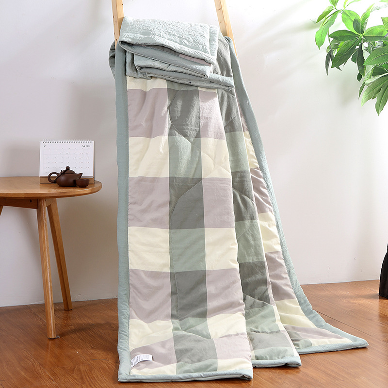 Summer Blanket Japanese Style Washed Cotton Airable Cover Good Product Summer Quilt Summer Thin Duvet Cover Blanket Quilt Wholesale Gift Gift Box