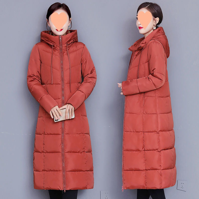 棉衣女2023新款冬季棉服韩版女装中长款冬天衣服女妈妈装棉袄外套