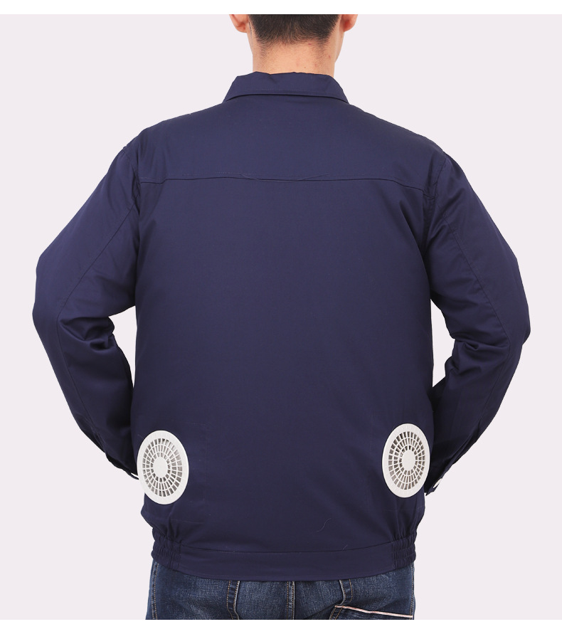 工厂直销 空调衣服带风扇的工作服男制冷降温夏季工人工地充电