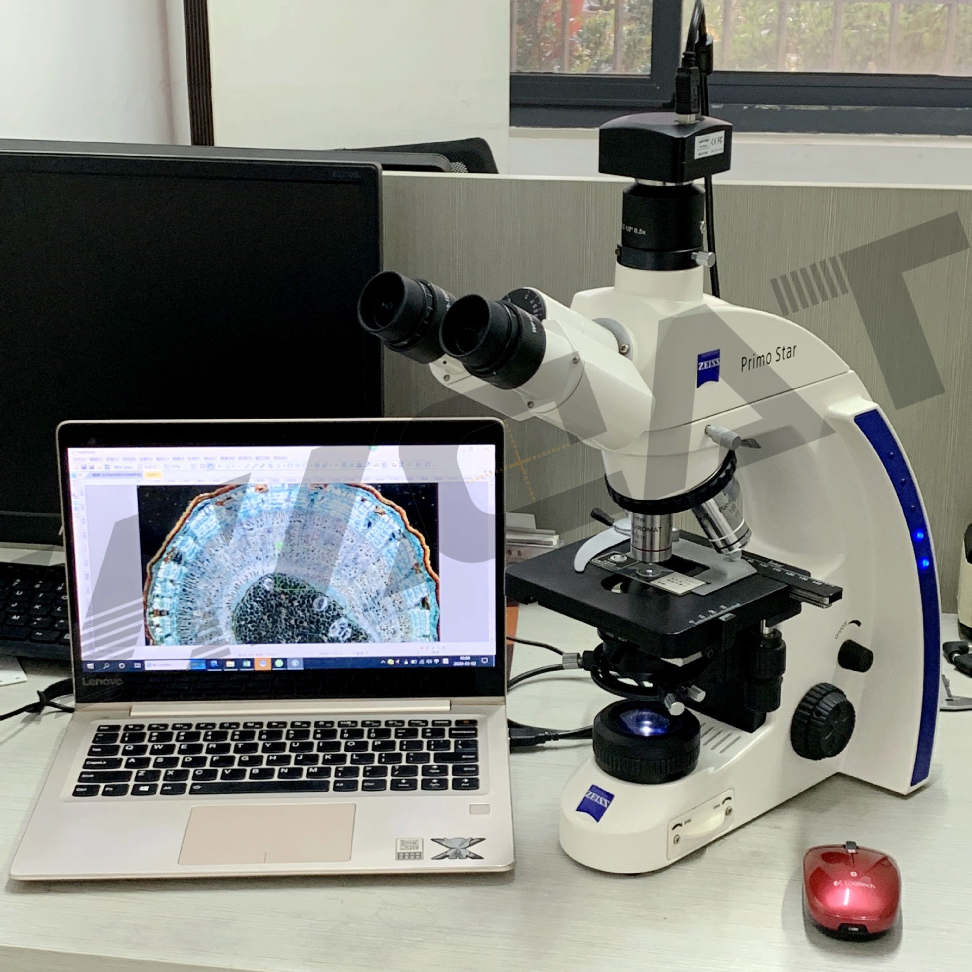 zeiss蔡司显微镜连接 相机接口0.5x 适配器缩小镜