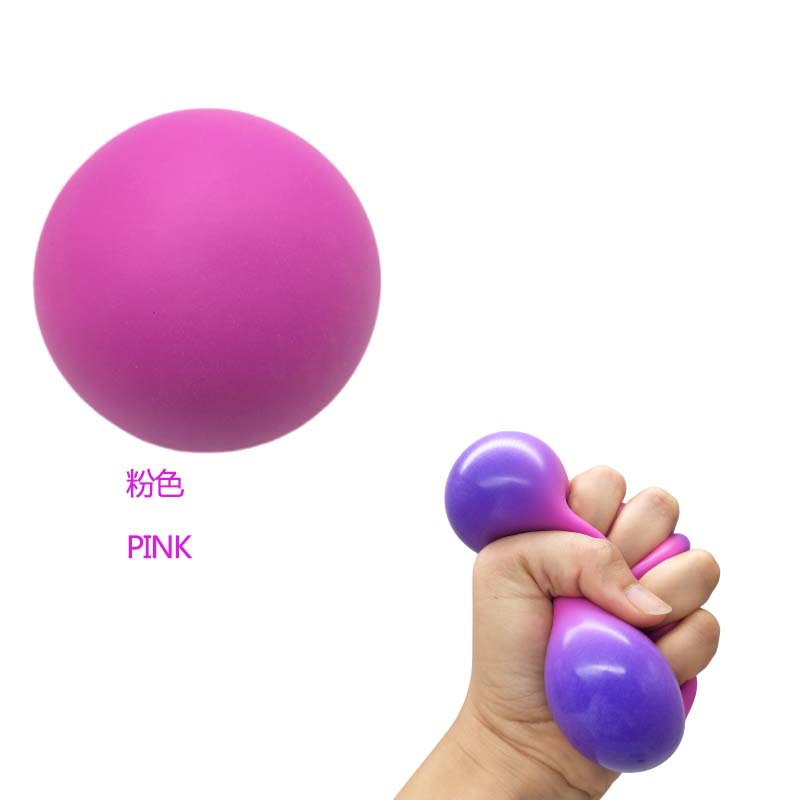 Cross Mirror Hot Sale Tpr Soft Rubber Vent Ball Decompression Toy Eva Stretch Extrusion Color Changing Flour Ball Squeezing Toy