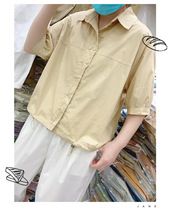 bq7770纯色天丝棉衬衣