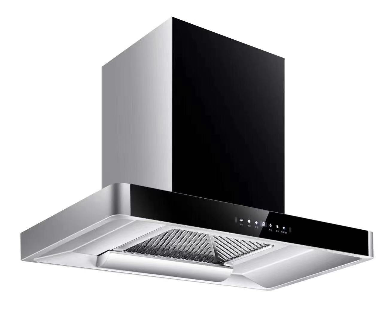 家用智能变频一体式大吸力抽油烟机 公寓厨房智能大屏除油烟