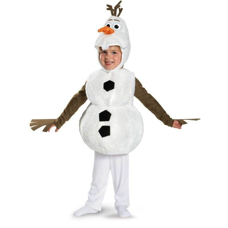 跨境专供儿童雪宝服装万圣节圣诞节cosplay演出服装动漫雪宝衣服