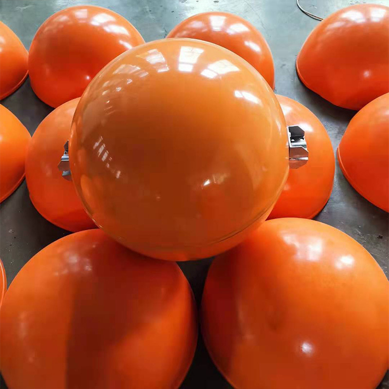 厂家供应玻璃钢模压航空警示球 障碍求 高压线电缆600mm警示球