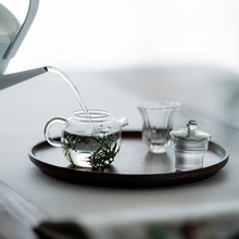 EQ4F 耐热玻璃壶小泡茶壶 煮茶壶家用花茶壶加厚过滤功夫茶具