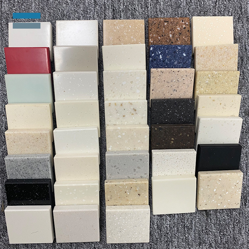 复合人造石室内装潢墙面台面窗台吧台亚克力人造石石板材