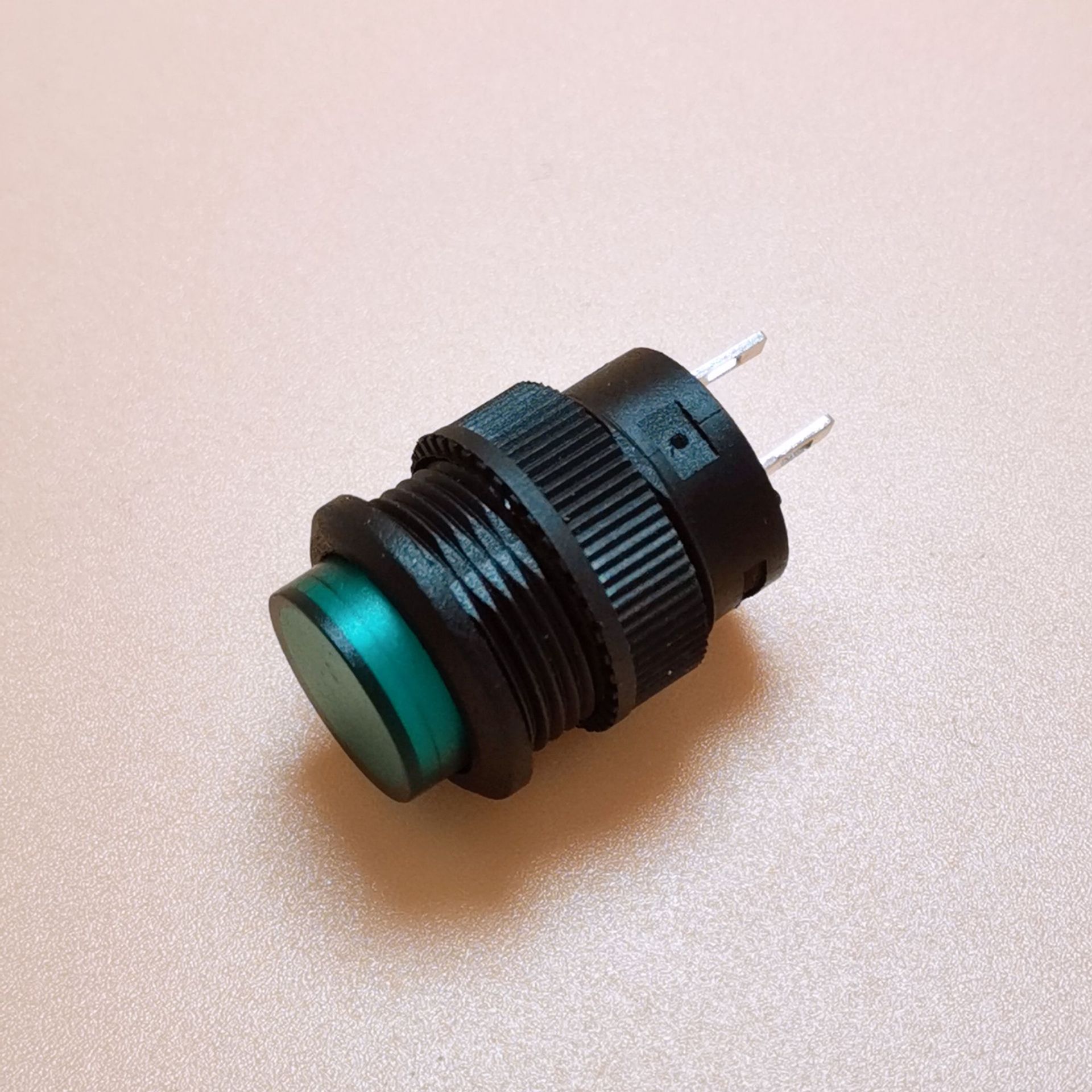 加工定制按钮开关 r16-503自锁自复位带灯塑料平头16mm 按键