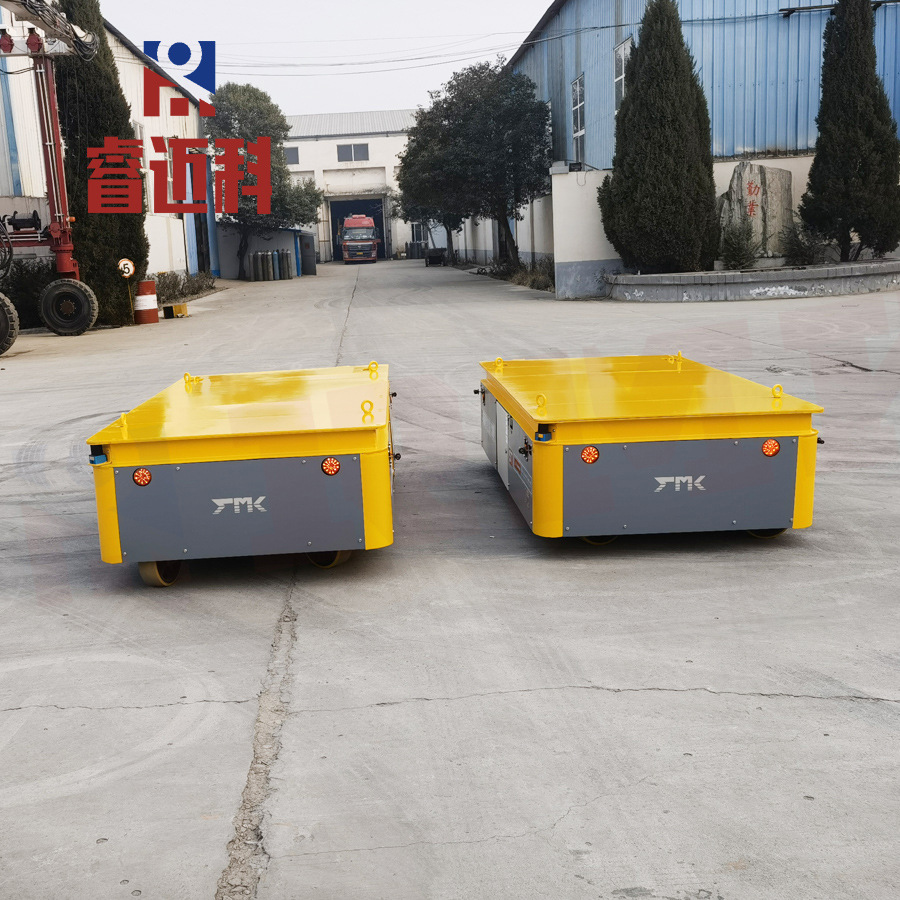 遥控全向载重agv 磷酸铁锂供电移动电动平车 升降横移无轨平板车