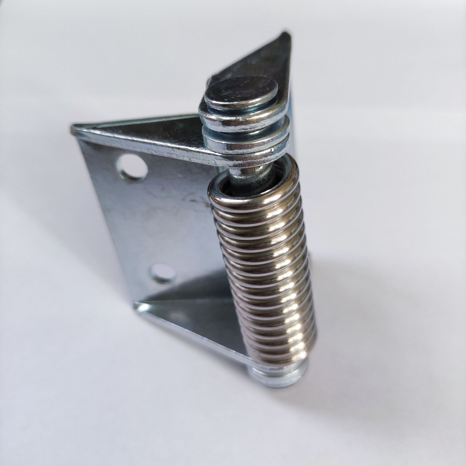 弹簧自复位扭矩铰链 加厚钢制大力回弹铰链cl130自动关闭弹簧铰链