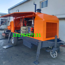 销售80柴油混凝土输送泵 HBTS80-16-176KW柴油拖泵 CONCRETE PUMP