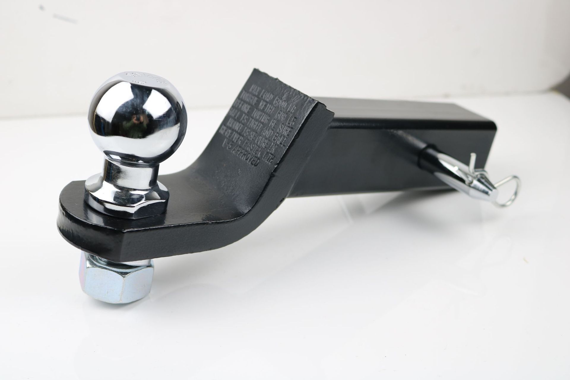 跨境热卖2寸喷黑拖车臂配套2寸电镀拖车球头拖车钩拖车牵引配件