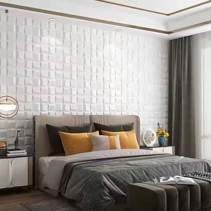 Wallpaper Self-Adhesive 3D Wall Stickers Waterproof Moisture-Proof Nordic Bedroom Foam Brick Background Wall Stickers Decoration Wholesale