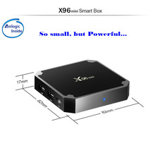 X96MINI网络机顶盒 S905W2 4K高清WiFi 安卓10外贸电视盒tv box