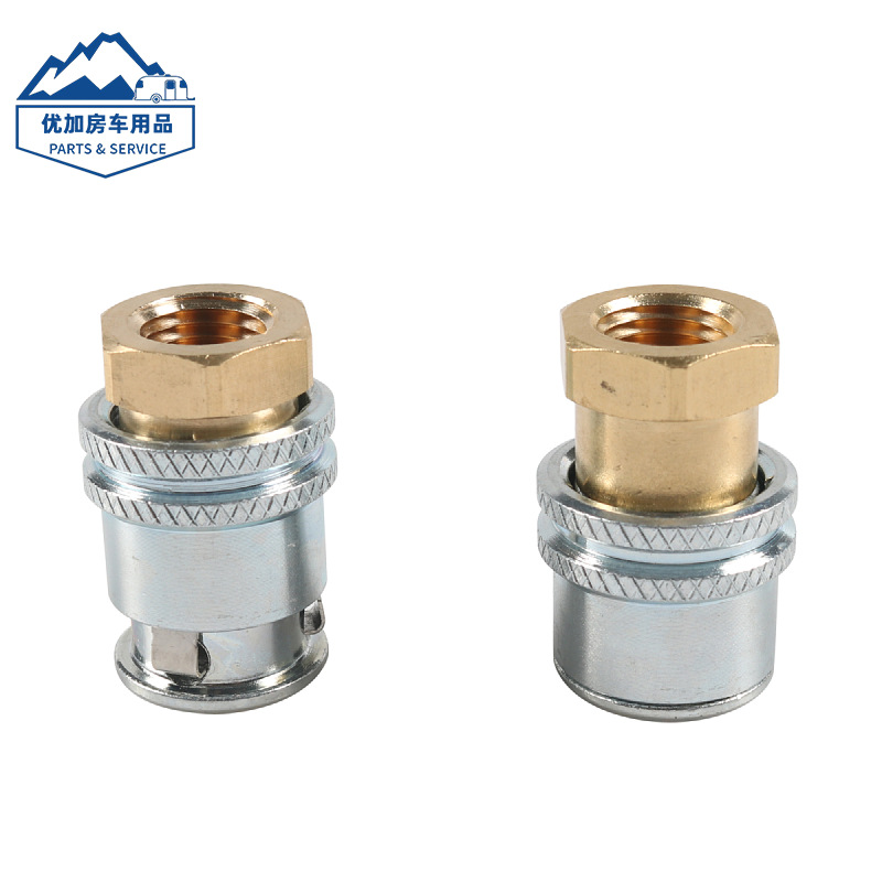 跨境汽车打气嘴摩托车气泵充气头汽车轮胎快速充气杆汽车改装配件