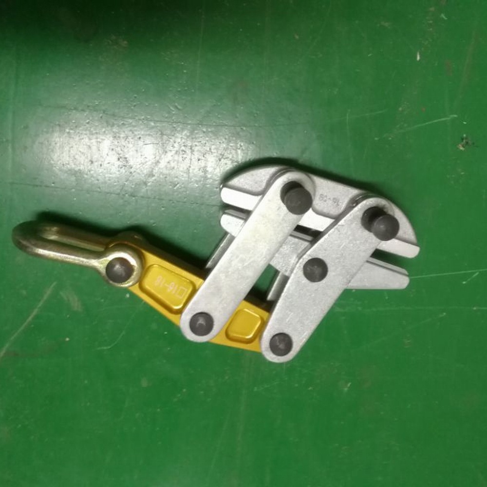 防扭钢丝绳卡线器30-120kn 钢制铁卡线钳20mm 可拆卸随意固定图片
