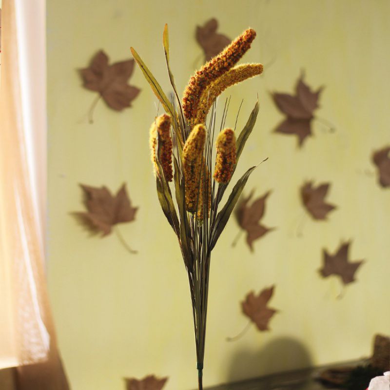 Cat Tail Valley Fun Simulation Millet Millet Valley Home Beautification Decoration Flower Photo Props