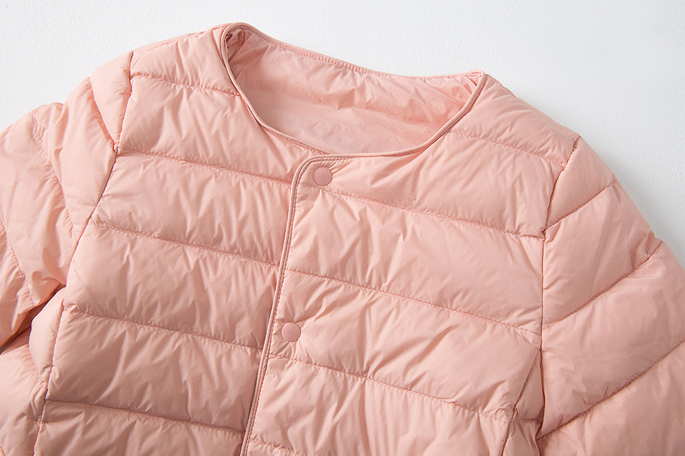 儿童轻薄圆领羽绒服内胆男童女童冬季内穿打底保暖白鸭绒中小童装