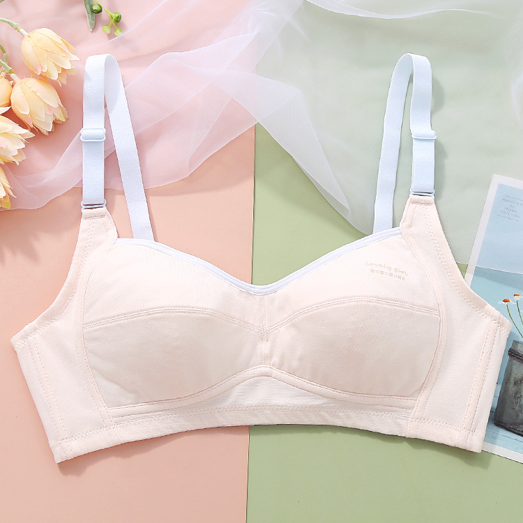 初中生内衣女学生17高中生少女18岁薄款无钢圈成人文胸工厂现货