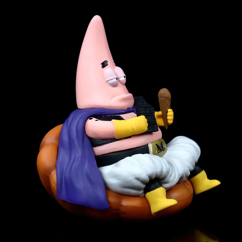 动漫批发 七龙珠 吃货布欧 双头 派大星 变脸 手办 摆件雕像 彩盒