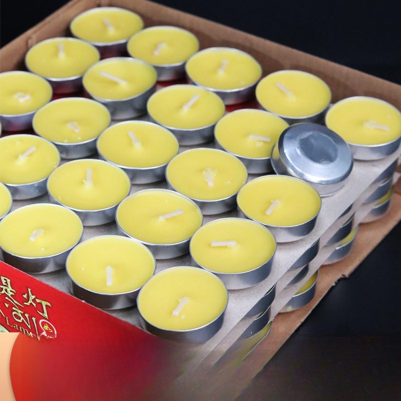 酥油灯厂家整箱寺庙专用纯植物长明灯4小时100粒供佛的蜡烛-阿里巴巴