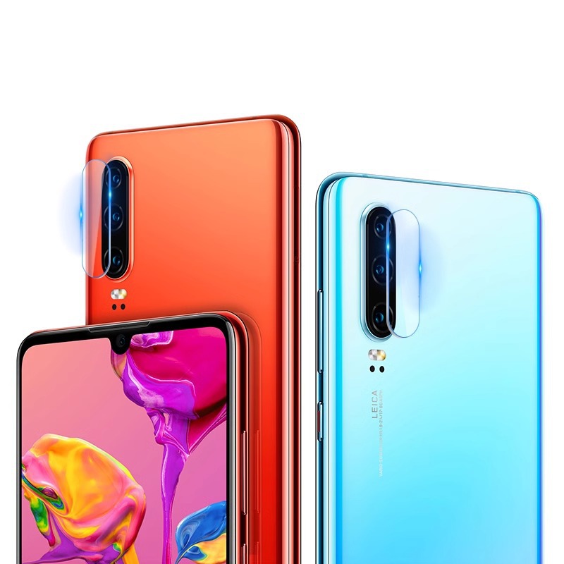 适用P30透明镜头膜P30ro高清防尘P20后置摄像头防刮保护膜