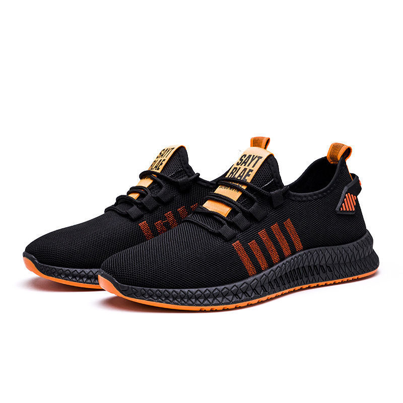 2021 Summer Shallow Mouth Casual Shoes Low-Top Running Shoes New Shoes Casual Sneaker Men's Shoes
