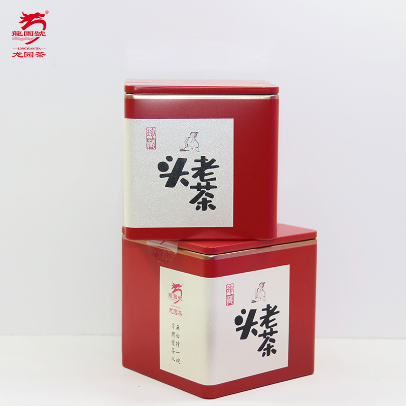 云南老茶头普洱茶 龙园号迷你礼盒小罐装老茶头 熟茶 100g-阿里巴巴
