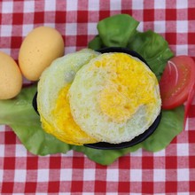手工冷冻荷包蛋煎鸡蛋商用大包麻辣烫火锅食材半成品早餐食堂快餐