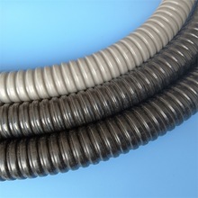 32mm包塑蛇皮管出售 长盛丰源黑色灰色镀锌包塑软管现货