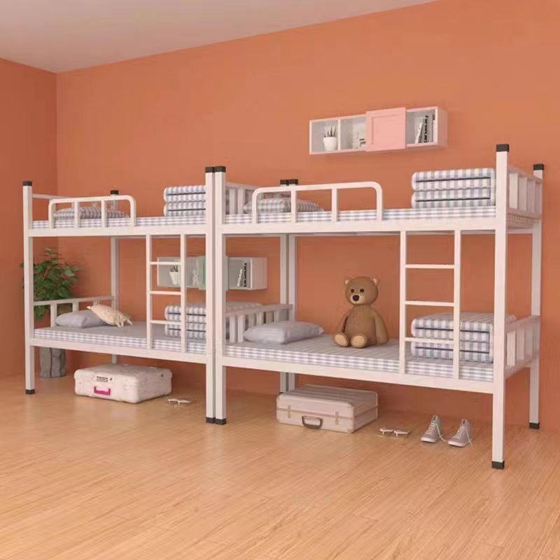 上下铺铁床高低铁架床员工宿舍架子床双层铁艺床学生上下双人铁床