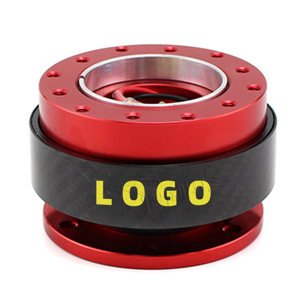 汽车改装方向盘快拆器 pcd70/74mm 真碳纤维快速释放快拆连接器