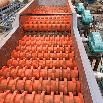 黏土阶梯式泥石分离机 土包石鹅卵石滚轴筛 四川陈腐垃圾分离机