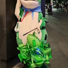 孤寡青蛙人偶服装玩偶癞蛤蟆衣服充气卡通网红抖音同款青蛙人偶服