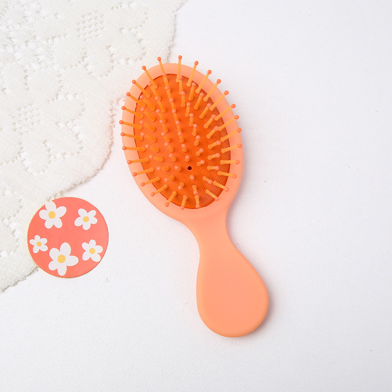 Korean Ins Girl Air Cushion Comb Free Hair Rope Hairdressing Comb Girl Massage Comb Portable Candy Color Airbag Comb