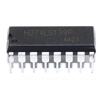 拍一件=2个 hd74ls139p dip-16 多路复用开关ic 四路 4.75v~5.25v